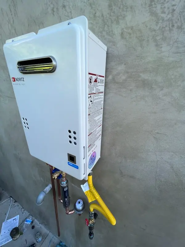 Tankless water heater installation for Lattins Landing homes